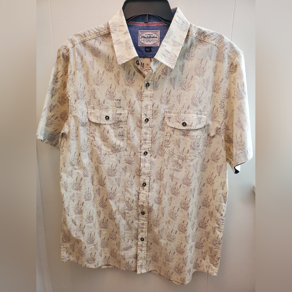 Flag & Anthem - Tempe Cactus Short Sleeve Buttondown Shirt - Picture 5 of 8